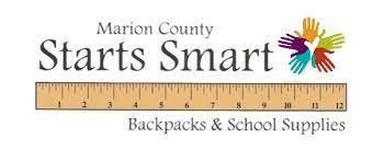 Logo for Marion County Starts Smart Backpack and School Supplies Program